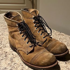 Red wing iron rangers (Style 8083) size 9
